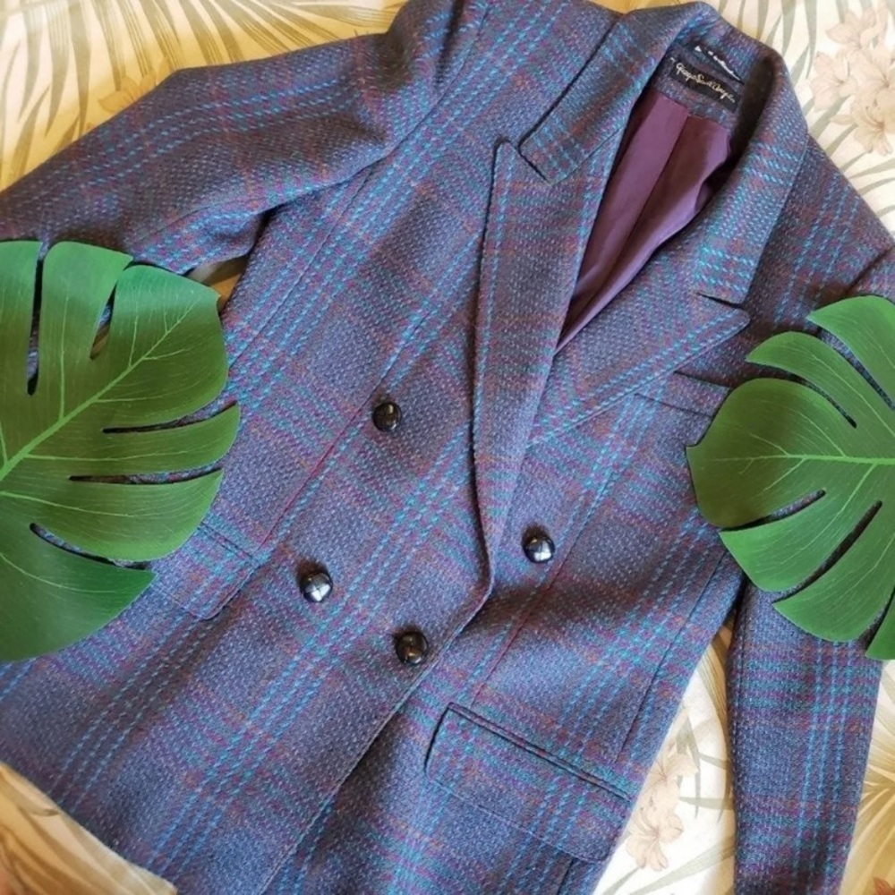 giorgio want angelo wool blazer